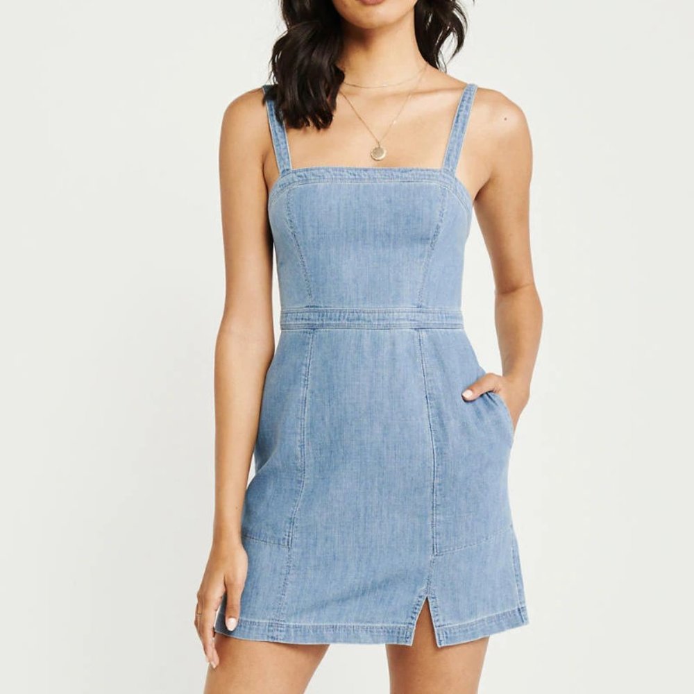 Abercrombie A&F Denim Mini Dress XS